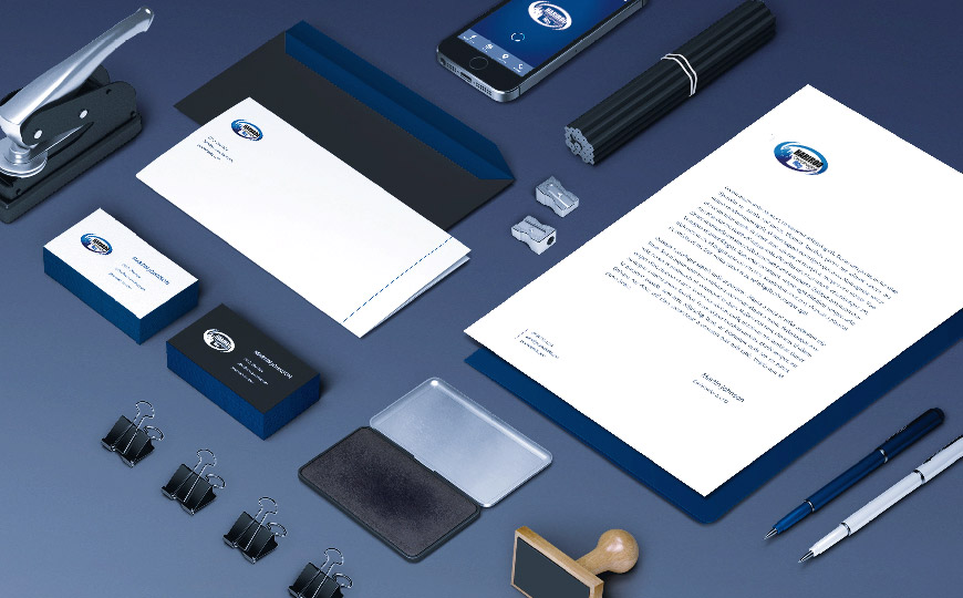 vi系統(tǒng)-阿富汗HARIROD房產(chǎn)建筑公司VI設(shè)計之信紙、名片、信封設(shè)計應(yīng)用規(guī)范